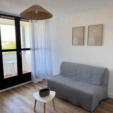 Confort-terrasse-parking-wifi-cap D'agde 아파트 아그